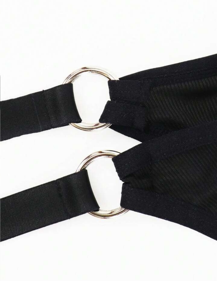 Men's Simple Solid Color Thong Underwear, Lingerie Bridallingerie